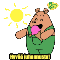 Hyvaa Juhannusta Mid Summer Sticker - Hyvaa Juhannusta Juhannus Mid Summer Stickers
