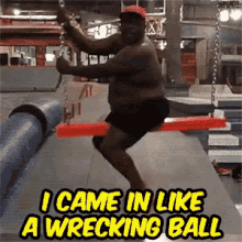 Christopher Boykin I Came In Like A Wrecking Ball GIF