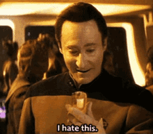 Star Trek Data GIF - Star Trek Data Hate GIFs