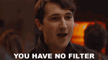 You Have No Filter Christian Madsen GIF - You Have No Filter Christian Madsen Al GIFs