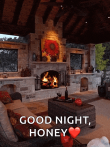 Fire Place Cozy GIF