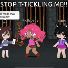 Tickle Hollyberry Cookie GIF - Tickle Hollyberry Cookie Cookie Run Kingdom GIFs
