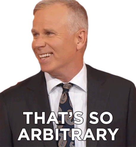 Thats So Arbitrary Gerry Dee Sticker - Thats So Arbitrary Gerry Dee Family Feud Canada Stickers