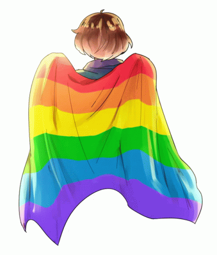 Pansexual Pride Flag LGBT Community PNG Clipart Anime Art Artwork  Black Hair Cartoon Free PNG Download