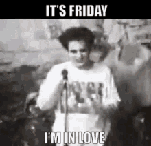 The Cure Friday GIF - The Cure Friday Im In Love GIFs