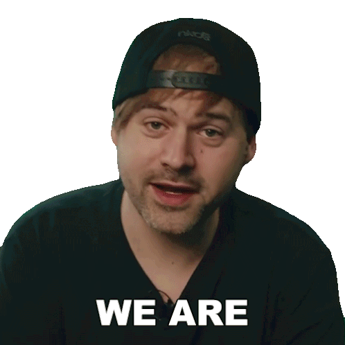 We Are Very Excited Jared Dines Sticker - We Are Very Excited Jared Dines We Are So Ready Stickers
