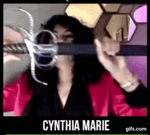 Cynthia Marie Cyndancer GIF - Cynthia Marie Cyndancer Sword GIFs