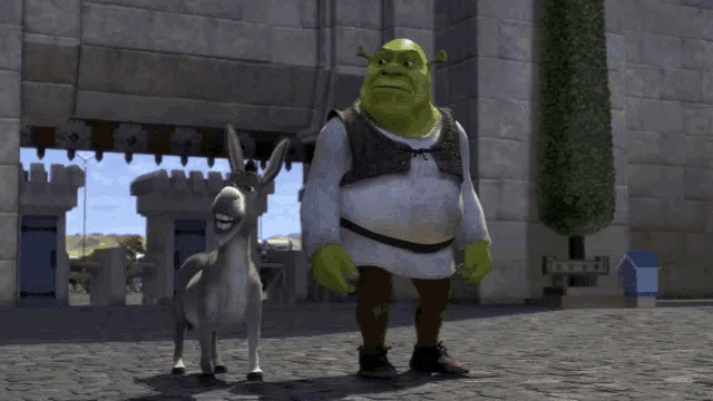 Shrek Shrek1 GIF - Shrek Shrek1 Shrek And Donkey GIFs