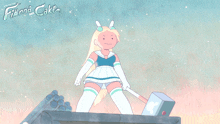 Hammer Swing Fionna GIF - Hammer Swing Fionna Adventure Time Fionna And Cake GIFs