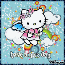 Good Morning Have A Nice Day GIF - Good Morning Have A Nice Day Hello Kitty GIFs