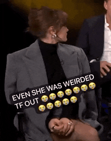 Ella Purnell Even She Was Weirded Tf Out GIF - Ella Purnell Even She Was Weirded Tf Out Stan Twitter GIFs