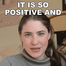 It Is So Positive And Uplifting Gigi Robinson GIF - It Is So Positive And Uplifting Gigi Robinson It'S So Inspiring GIFs
