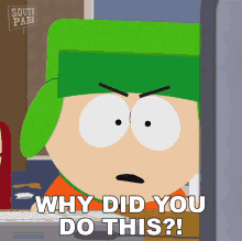 Why Did You Do This Kyle Broflovski GIF - Why Did You Do This Kyle Broflovski South Park GIFs