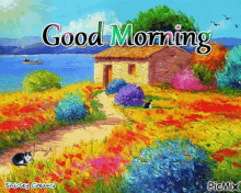 Good Morning Painting GIF - Good Morning Painting Colorful GIFs