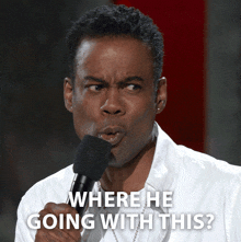 Where He Going With This Chris Rock GIF - Where He Going With This Chris Rock Chris Rock Selective Outrage GIFs