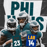 Los Angeles Rams (14) Vs. Philadelphia Eagles (23) Post Game GIF - Nfl National Football League Football League GIFs