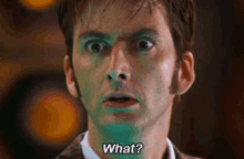 What Doctor Who GIF - What Doctor Who Surprised GIFs