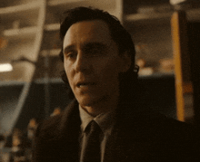 Loki Tom Hiddleston GIF - Loki Tom Hiddleston Worried GIFs