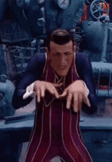 robbie rotten lazy town magic hands silly