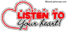 Hearts Listen To Your Heart GIF - Hearts Listen To Your Heart Love GIFs