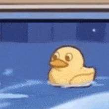 Honkai Star Rail Rubber Duck GIF - Honkai Star Rail Rubber Duck Swimming In Circles GIFs