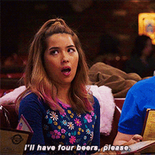Superstore Cheyenne Thompson GIF - Superstore Cheyenne Thompson Ill Have Four Beers Please GIFs