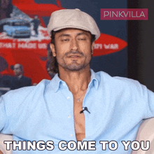 Things Come To You At The Right Time Vidyut Jammwal GIF - Things Come To You At The Right Time Vidyut Jammwal Pinkvilla GIFs