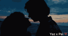 yazxpai kiss silhouette