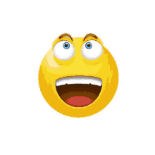 a yellow smiley face with tears coming out of its eyes .