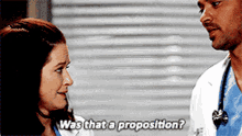 Greys Anatomy April Kepner GIF - Greys Anatomy April Kepner Was That A Proposition GIFs
