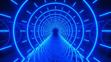 Neon Cyber Punk GIF - Neon Cyber Punk Tunnel GIFs