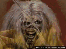 Iron Maiden Evil GIF