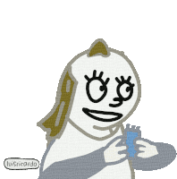 a drawing of a ghost with the name luisnicard written below it