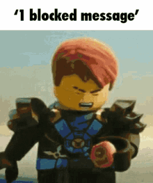 Blocked Message Lego Ninjago GIF - Blocked Message Lego Ninjago Ninjago GIFs