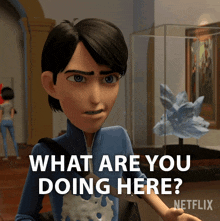What Are You Doing Here Jim Lake Jr GIF - What Are You Doing Here Jim Lake Jr Trollhunters Tales Of Arcadia GIFs