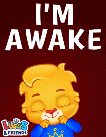 Im Awake Waking Up GIF - Im Awake Awake Waking Up GIFs