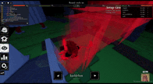 a screenshot of a video game with the words round ends in