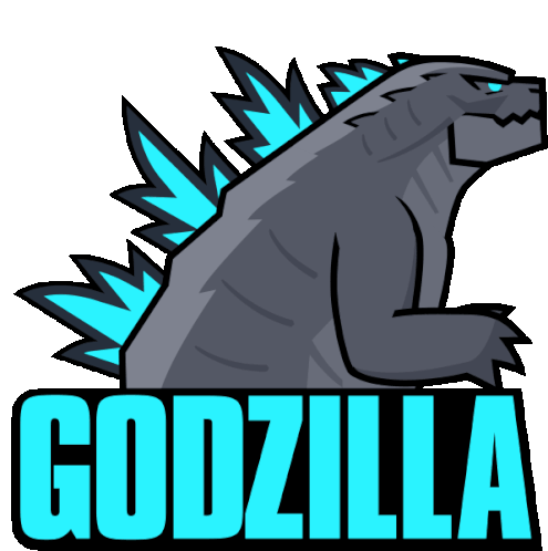 Godzilla Roar Sticker - Godzilla Roar Ahh Stickers