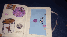 a notebook is open to a page that has the word make on it