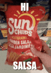 Hi Salsa Sun Chips GIF