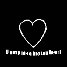 Yougavemeabrokenheart Broken Heart GIF - Yougavemeabrokenheart Ugavemeabrokenheart Broken Heart GIFs