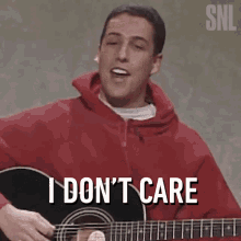I Dont Care Adam Sandler GIF - I Dont Care Adam Sandler Saturday Night Live GIFs