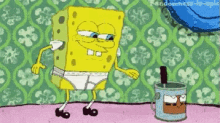 Schools Out Getting Dressed GIF - Schools Out Getting Dressed Sponge Bob GIFs