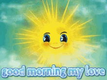 Good Morning My Love Sunshine GIF - Good Morning My Love Sunshine GIFs