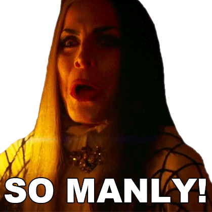 So Manly Lily Munster Sticker - So Manly Lily Munster Sheri Moon Zombie Stickers