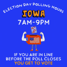 Iowa Ia GIF - Iowa Ia Election Day Polling Hours GIFs