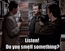 Listen Do You Smell Something GIF - Listen Do You Smell Something Dan Aykroyd GIFs