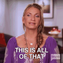 This Is All Of That Real Housewives Of New York GIF