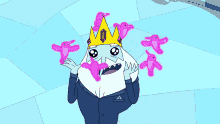Turning Around Ice King GIF - Turning Around Ice King Adventure Time GIFs