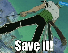 Save It Luffy GIF - Save It Luffy Monkey D GIFs